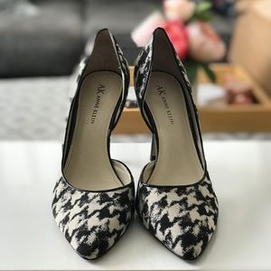 Anne Klein Houndstooth Heels